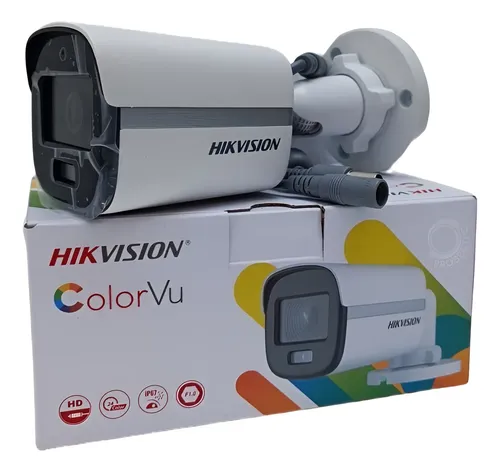 kic de Videovigilancia Hikvision Turbo HD 7200 Series con 4 Cámaras ColorVu 5MP - Imagen 2